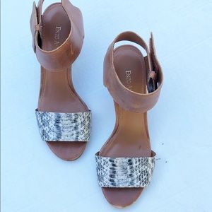 Enzo Angiolini shoes women’s snake skin  sz 7.